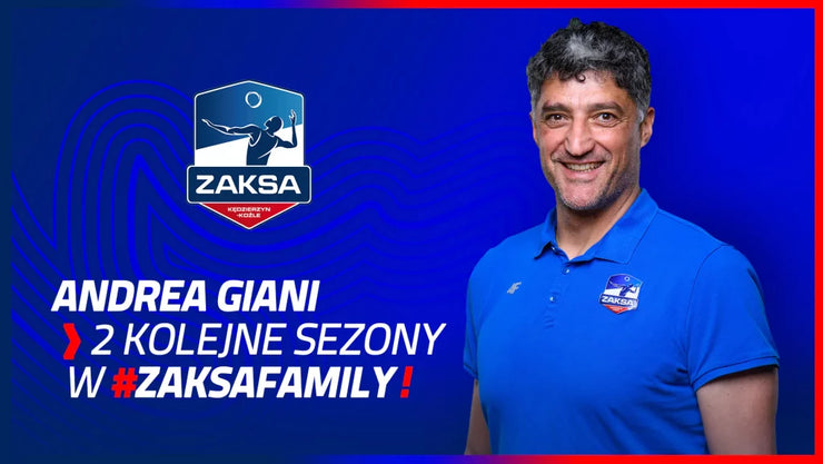 ¡Andrea Giani se queda en ZAKSA por dos temporadas más!