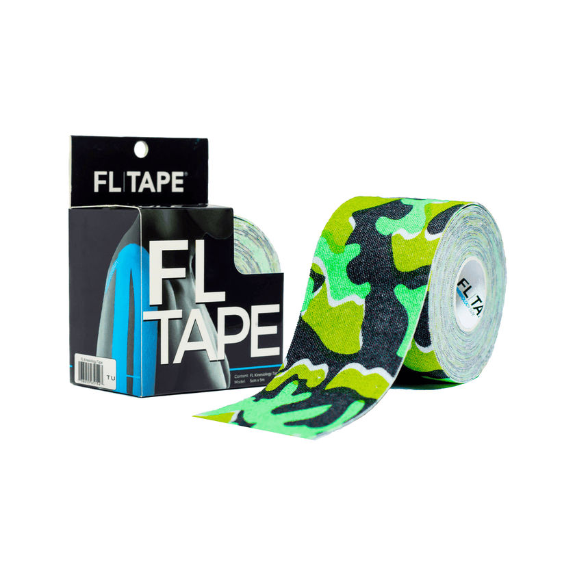 FL TAPE 5cmx5m Camuflado Verde Lima