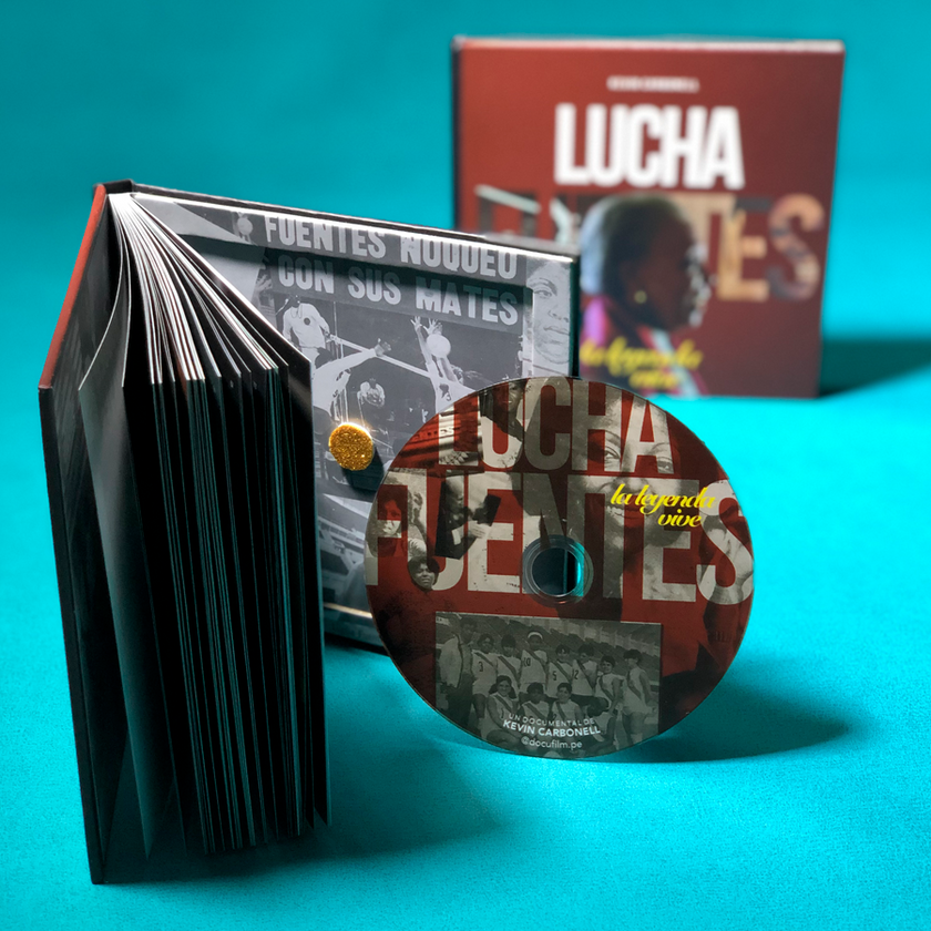 Libro «Lucha Fuentes, la leyenda vive» + Blue-Ray